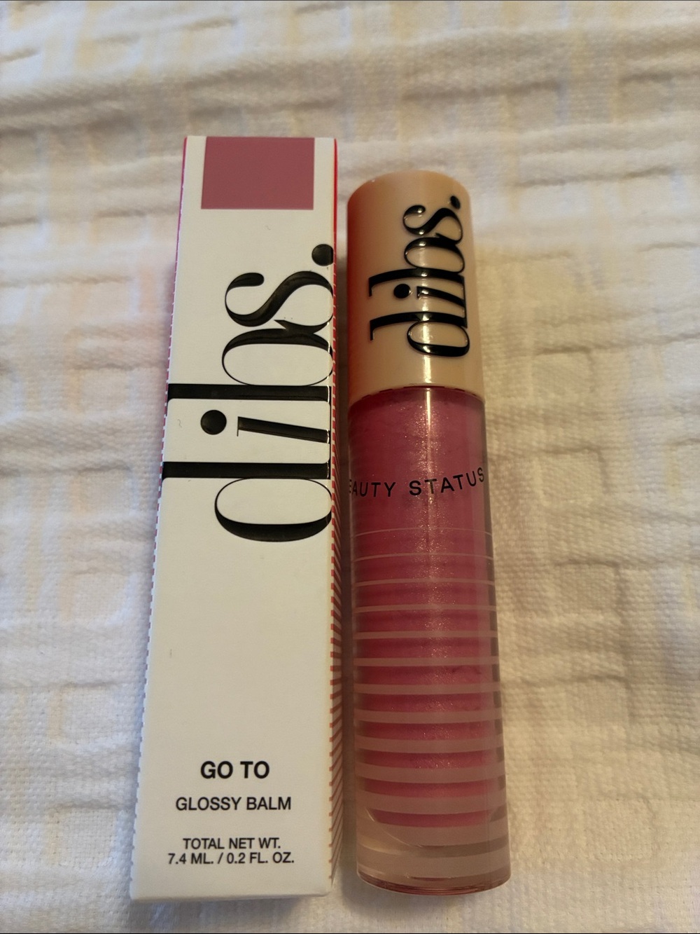DIBS Rock Candy Go To Glossy Balm - Pink New! 🌺